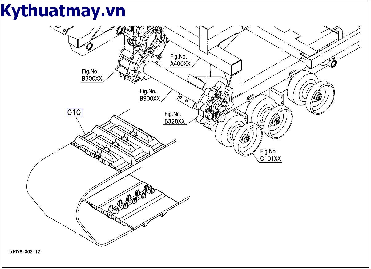 Máy kéo chạy xích